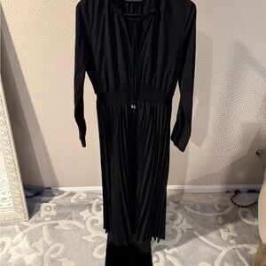 Zara Black Long Sleeve Dress